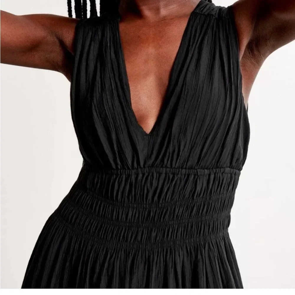 Boho Black Maxi Dress